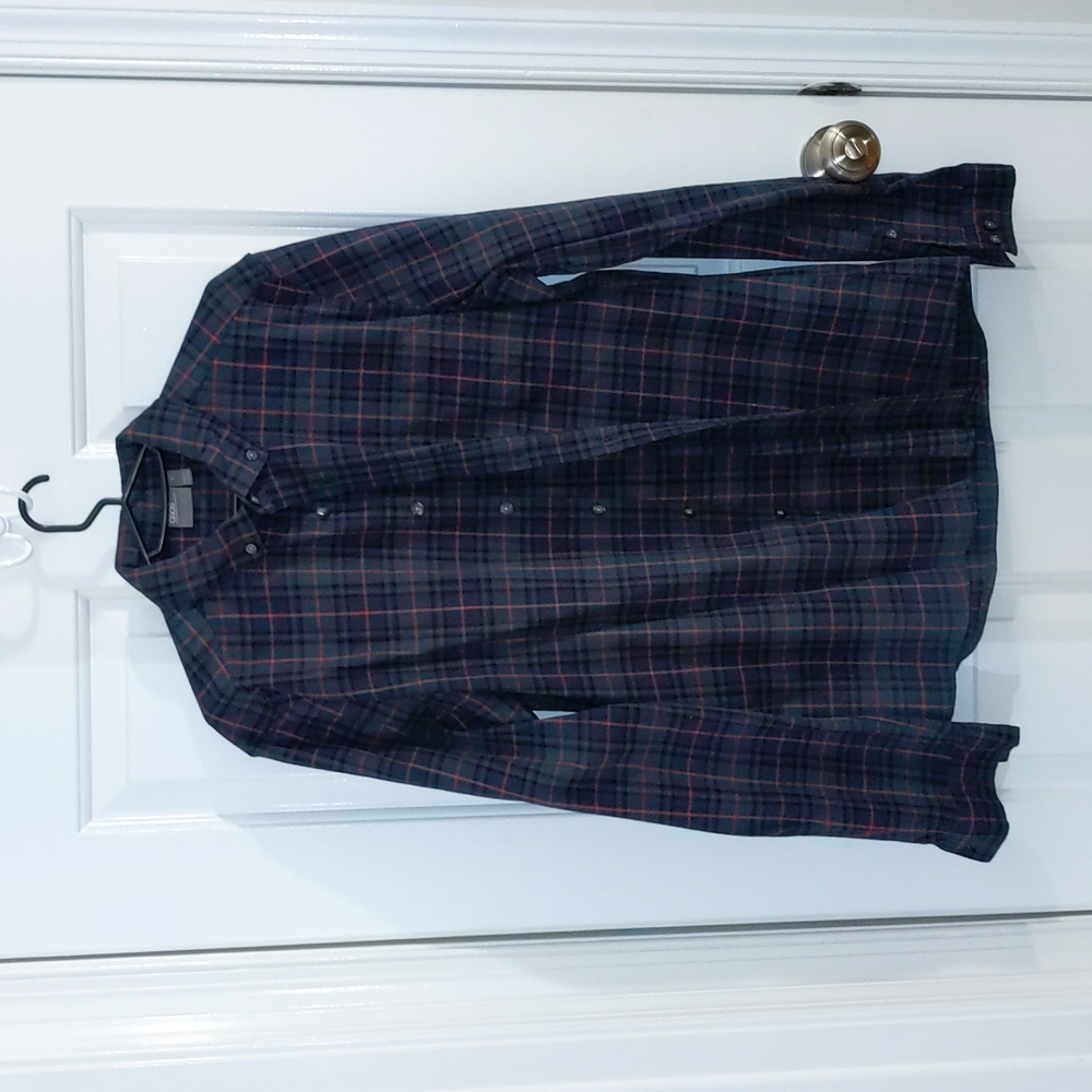 Flannel Button Down Button Down Button Up - image 1